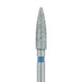 Flame Diamond Bur, 2.1mm Ø, Medium, FG - 862-021-FG - Avtec Dental