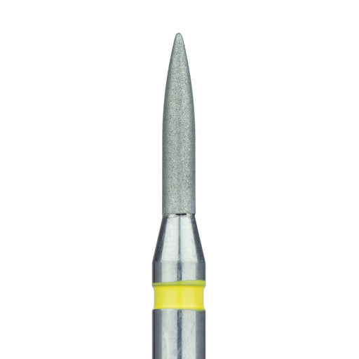 Flame Diamond Bur, 1.4mm Ø, Extra Fine, RA - 862C-014-RA - Avtec Dental