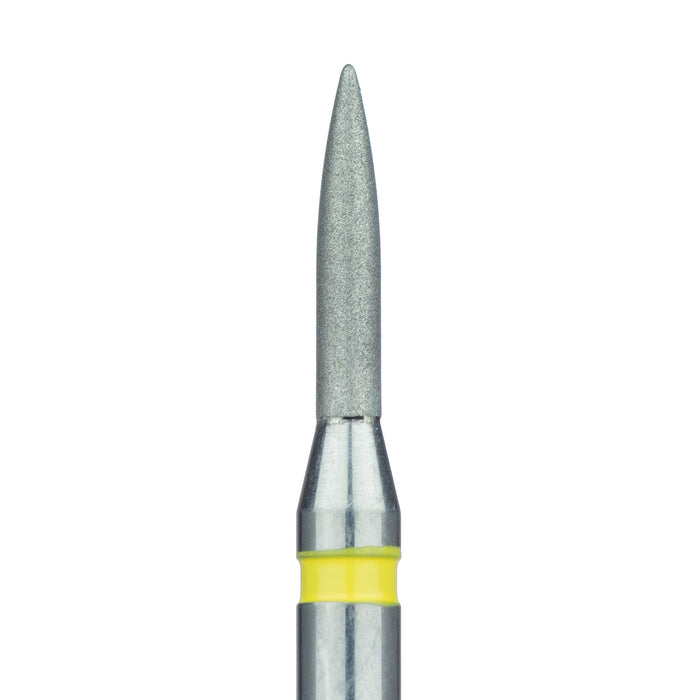 Flame Diamond Bur, 1.4mm Ø, Extra Fine, RA - 862C-014-RA - Avtec Dental