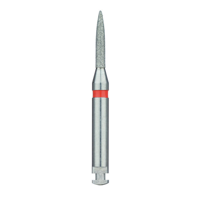 Flame Diamond Bur, 1.2mm Ø, Fine, RA - 862F-012-RA - Avtec Dental