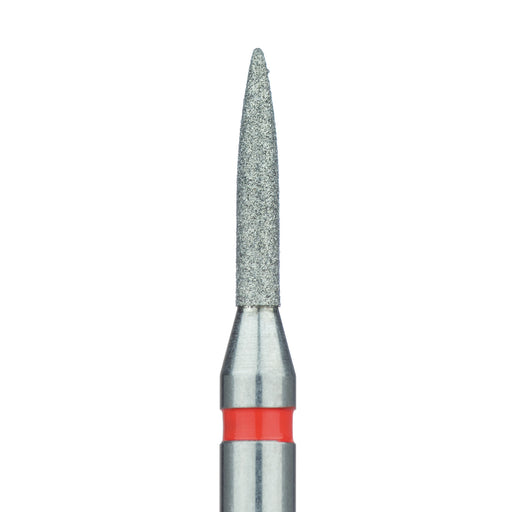 Flame Diamond Bur, 1.2mm Ø, Fine, RA - 862F-012-RA - Avtec Dental