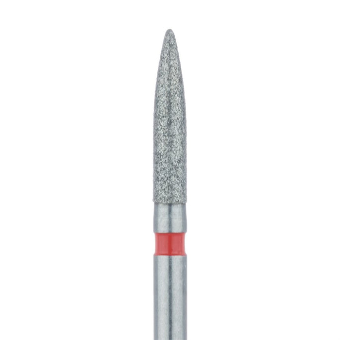 Flame Diamond Bur, 1.6mm Ø, Fine, HP - 862F-016-HP - Avtec Dental