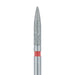 Flame Diamond Bur, 1.6mm Ø, Fine, HP - 862F-016-HP - Avtec Dental