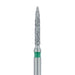 Flame Diamond Bur, 1.2mm Ø, Coarse, SS - 862G-012-SS - Avtec Dental