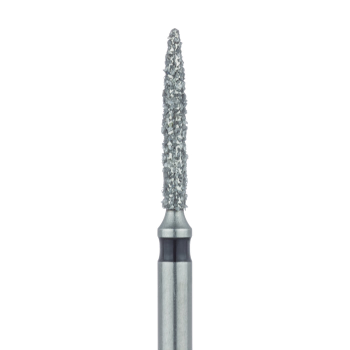 Flame Diamond Bur, 1.2mm Ø, Super Coarse, FG - 862H-012-FG - Avtec Dental