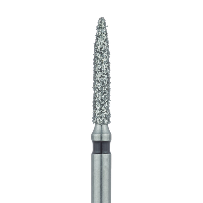 Flame Diamond Bur, 1.4mm Ø, Super Coarse, FG - 862H-014-FG - Avtec Dental