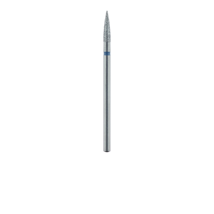 Long Flame Diamond Bur, 2.5mm Ø, Medium, HP - 863-025-HP - Avtec Dental
