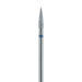 Long Flame Diamond Bur, 2.5mm Ø, Medium, HP - 863-025-HP - Avtec Dental