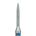 Long Flame Diamond Bur, 1.2mm Ø, Medium, RA - 863-012-RA - Avtec Dental