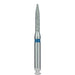 Long Flame Diamond Bur, 1.6mm Ø, Medium, RA - 863-016-RA - Avtec Dental