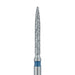Long Flame Diamond Bur, 1.2mm Ø, Medium, FG - 863-012-FG - Avtec Dental