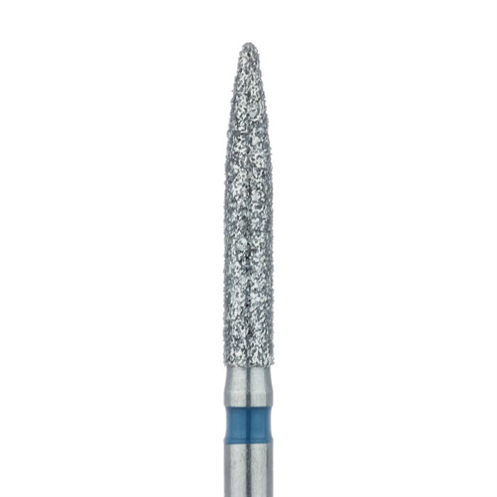 Long Flame Diamond Bur, 1.6mm Ø, Medium, HP - 863-016-HP - Avtec Dental