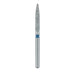 Long Flame Diamond Bur, 1.6mm Ø, Medium, FG - 863-016-FG - Avtec Dental