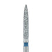Long Flame Diamond Bur, 1.6mm Ø, Medium, FG - 863-016-FG - Avtec Dental