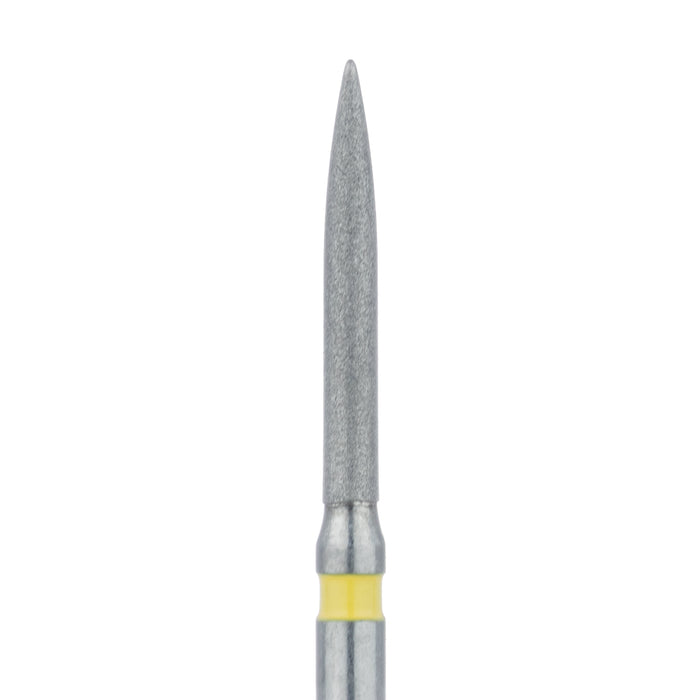 Long Flame Diamond Bur, 1.2mm Ø, Extra Fine, FG - 863C-012-FG - Avtec Dental
