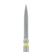 Long Flame Diamond Bur, 1.2mm Ø, Extra Fine, FG - 863C-012-FG - Avtec Dental