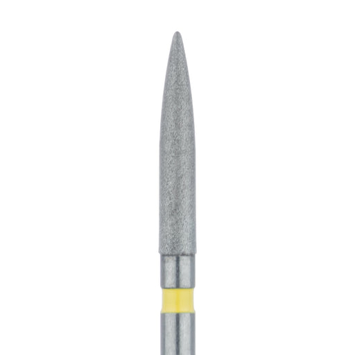 Long Flame Diamond Bur, 1.6mm Ø, Extra Fine, FG - 863C-016-FG - Avtec Dental