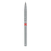 Long Flame Diamond Bur, 1.6mm Ø, Fine, FG - 863F-016-FG - Avtec Dental