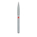Single-Use Diamond Bur, Sterile, 25 Pack, 1.8mm Ø, Flame, 10mm Working Length, Fine, FG - 1518.9F - Avtec Dental
