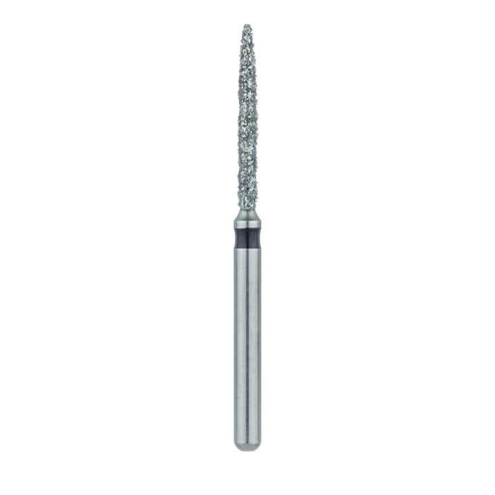 Long Flame Diamond Bur, 1.2mm Ø, Super Coarse, FG - 863H-012-FG - Avtec Dental