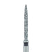 Long Flame Diamond Bur, 1.2mm Ø, Super Coarse, FG - 863H-012-FG - Avtec Dental
