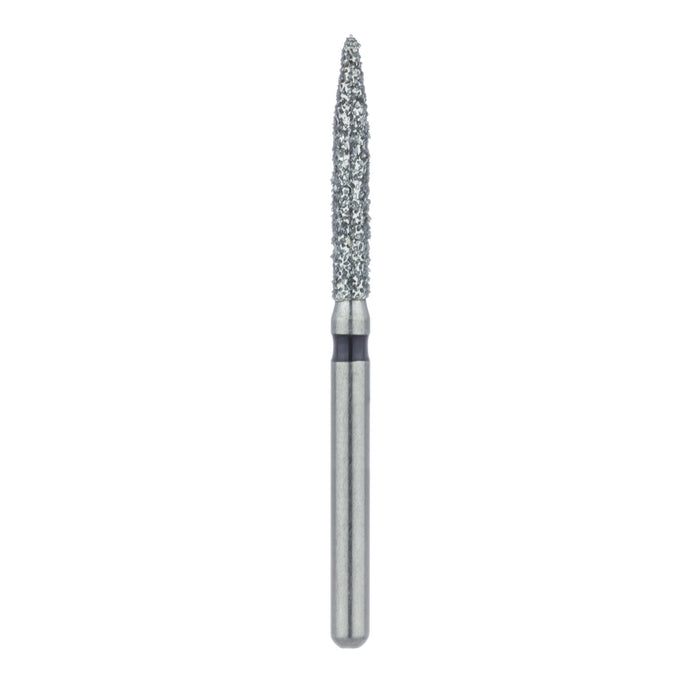 Long Flame Diamond Bur, 1.6mm Ø, Super Coarse, FG - 863H-016-FG - Avtec Dental