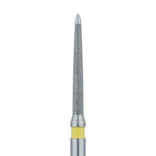 Feather Edge Diamond Bur, Safe End, 1.2mm Ø, Extra Fine, FG - 863KC-012-FG - Avtec Dental