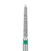 Feather Edge Diamond Bur, Safe End, 1.2mm Ø, Coarse, FG - 863KG-012-FG - Avtec Dental