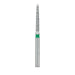 Feather Edge Diamond Bur, Safe End, 1.2mm Ø, Coarse, FG - 863KG-012-FG - Avtec Dental