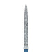 Long Flame Diamond Bur, 1.4mm Ø, Medium, FG - 863L-014-FG - Avtec Dental