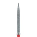 Long Flame Diamond Bur, 1.4mm Ø, Fine, FG - 863LF-014-FG - Avtec Dental