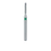 Torpedo Diamond Bur, 1mm Ø, Coarse, FG - 867G-010-FG - Avtec Dental