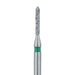 Torpedo Diamond Bur, 1mm Ø, Coarse, FG - 867G-010-FG - Avtec Dental