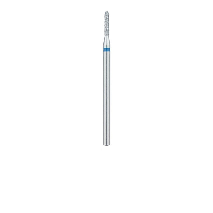 Long Torpedo Diamond Bur, 1.4mm Ø, Medium, HP - 868-014-HP - Avtec Dental