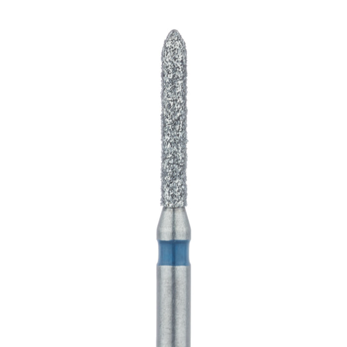 Long Torpedo Diamond Bur, 1.2mm Ø, Medium, FG - 868-012-FG - Avtec Dental