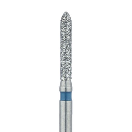 Long Torpedo Diamond Bur, 1.4mm Ø, Medium, HP - 868-014-HP - Avtec Dental