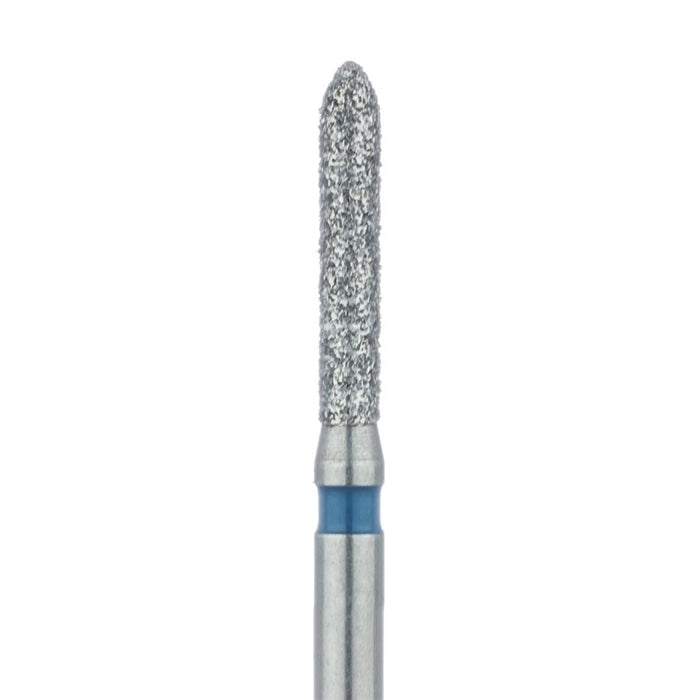 Long Torpedo Diamond Bur, 1.4mm Ø, Medium, HP - 868-014-HP - Avtec Dental