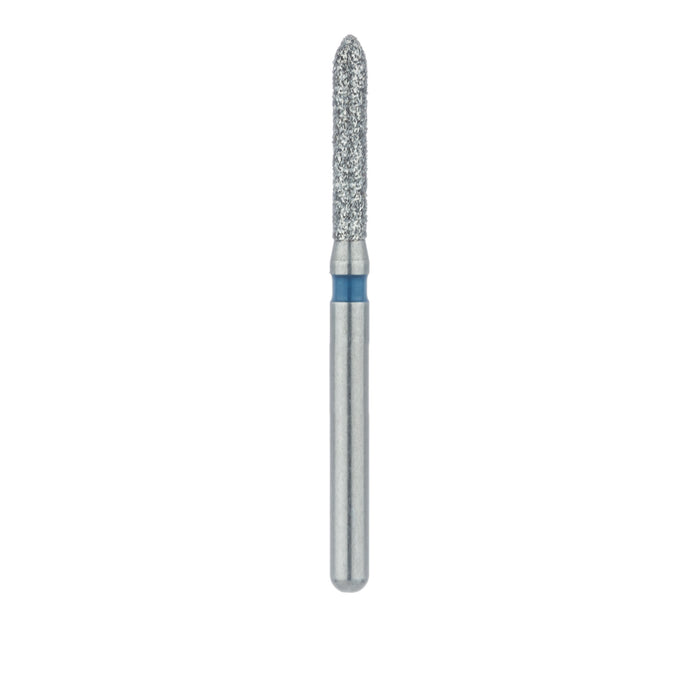 Long Torpedo Diamond Bur, 1.4mm Ø, Medium, FG - 868-014-FG - Avtec Dental