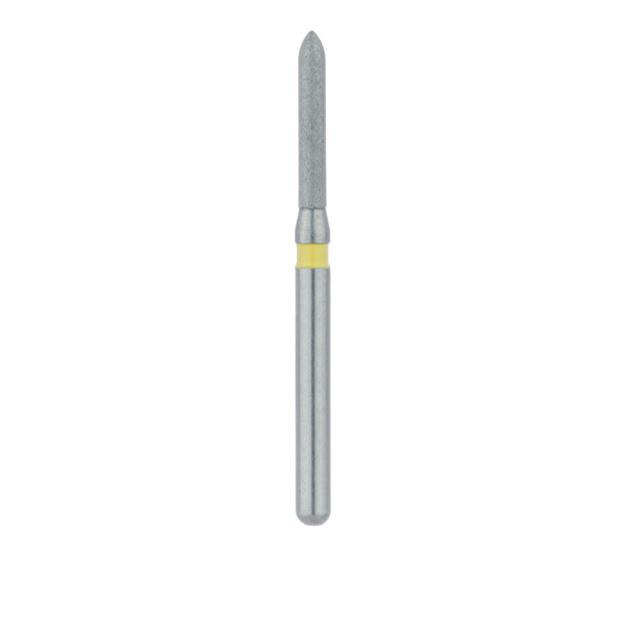 Long Torpedo Diamond Bur, 1.2mm Ø, Extra Fine, FG - 868C-012-FG - Avtec Dental