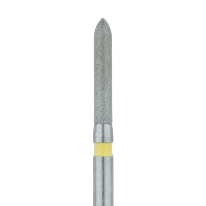 Long Torpedo Diamond Bur, 1.4mm Ø, Extra Fine, FG - 868C-014-FG - Avtec Dental