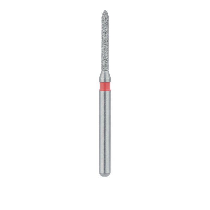 Long Torpedo Diamond Bur, 1mm Ø, Fine, FG - 868F-010-FG - Avtec Dental