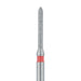 Long Torpedo Diamond Bur, 1mm Ø, Fine, FG - 868F-010-FG - Avtec Dental