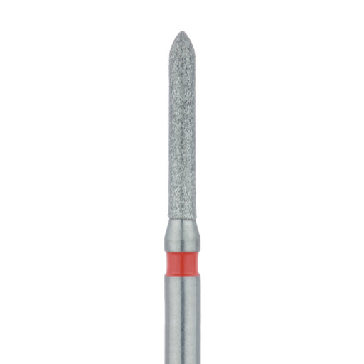 Long Torpedo Diamond Bur, 1.2mm Ø, Fine, FG - 868F-012-FG - Avtec Dental