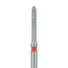 Long Torpedo Diamond Bur, 1.2mm Ø, Fine, FG - 868F-012-FG - Avtec Dental