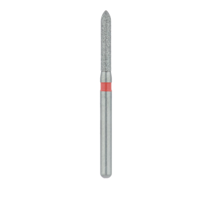 Long Torpedo Diamond Bur, 1.4mm Ø, Fine, FG - 868F-014-FG - Avtec Dental