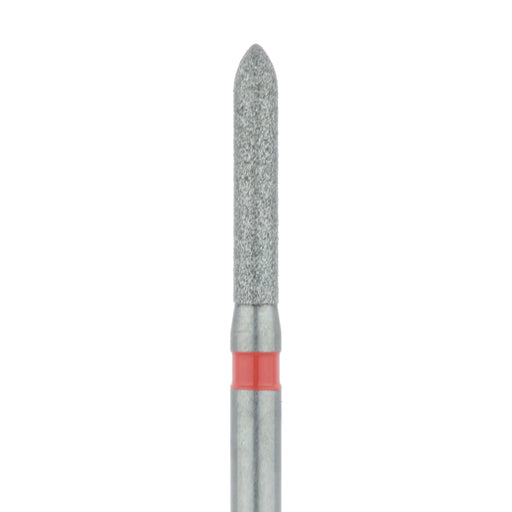Long Torpedo Diamond Bur, 1.4mm Ø, Fine, FG - 868F-014-FG - Avtec Dental