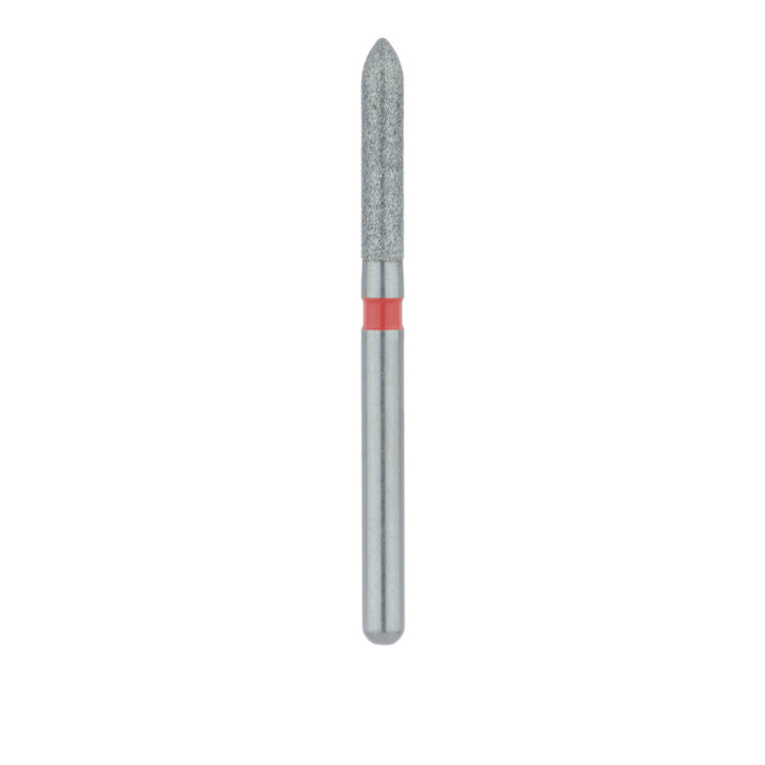 Long Torpedo Diamond Bur, 1.6mm Ø, Fine, FG - 868F-016-FG - Avtec Dental