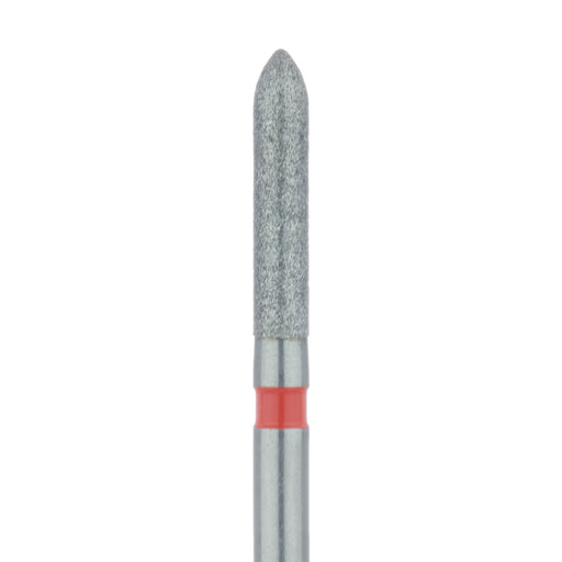 Long Torpedo Diamond Bur, 1.6mm Ø, Fine, FG - 868F-016-FG - Avtec Dental