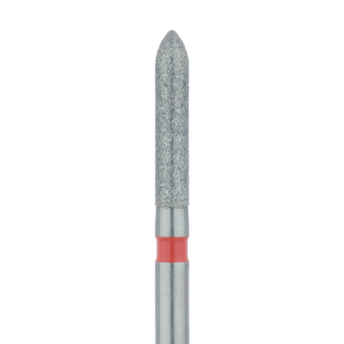 Long Torpedo Diamond Bur, 1.6mm Ø, Fine, FG - 868F-016-FG - Avtec Dental