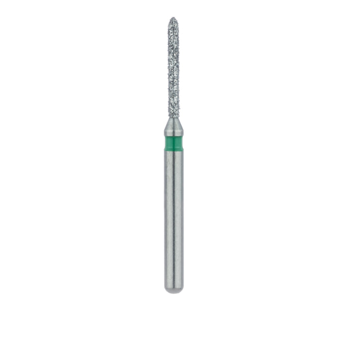 Long Torpedo Diamond Bur, 1mm Ø, Coarse, FG - 868G-010-FG - Avtec Dental